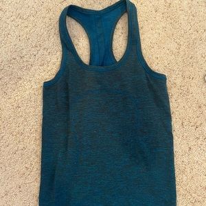 Lululemon blue tank top